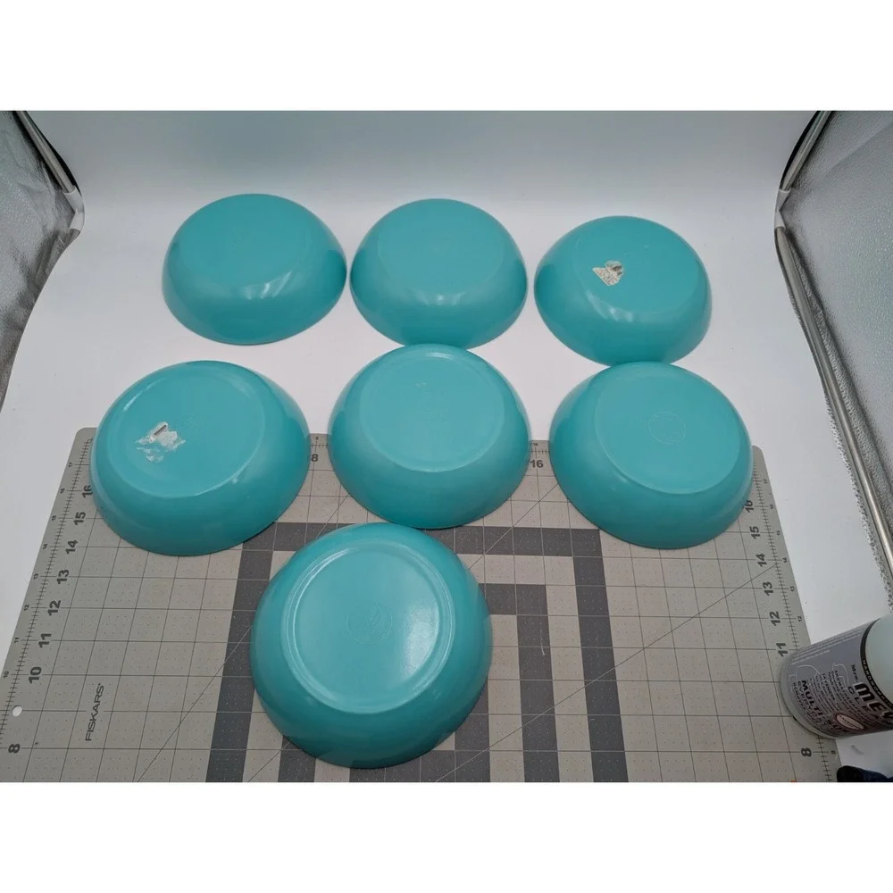 Melamine Cereal Soup Bowl‎ 7.5 Inch Lot of 7